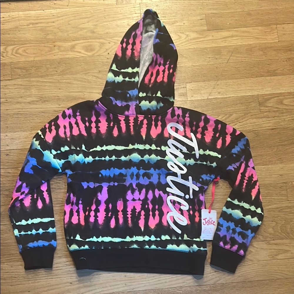 Justice Tie-Dye Hoodie